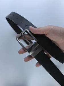 Genuine Leather Reversible Dress Leather Belts for Men Premium Quality Reversible Rotated Buckle Belt (Black+Brown)