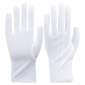 abeso | Exhibition Photography Gloves Satin Thin Black & White Anti-dirt