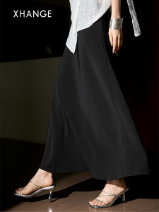 Elegant Flowing Minimalist Half Skirt Summer