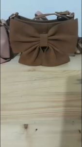 Tas Selempang Pita Wanita & Tas Fashion Cewek Bahan Beludru