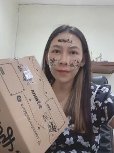 1 ลัง (72 ม้วน) เทประวังแตกน้องหมี ยาว 45 หลา