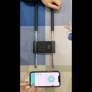 Khóa Cửa Kính Cường Lực Khóa Tay Nắm Cửa Mã Số Vân Tay Thẻ Từ Thông Minh Exsmith U9