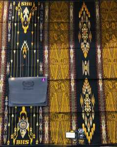 SARUNG BHS JIA JIB MASTERPIECE GOLD HITAM LIMITED EDITION