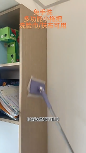 360° Spin Dry/Wet Flat Mop Static Duster Flat Dust Sweeper Super Wet Mop Wiping Cloth Floor Mop Easy to Replaceable Mop Cloth