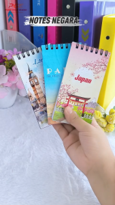 Notes Spesial Seri Landmark Notes Untuk Catatan Kecil Berbagai Negara Souvenir Oleh Oleh Hadiah Kado Gift Oleh Oleh Landmark Negara
