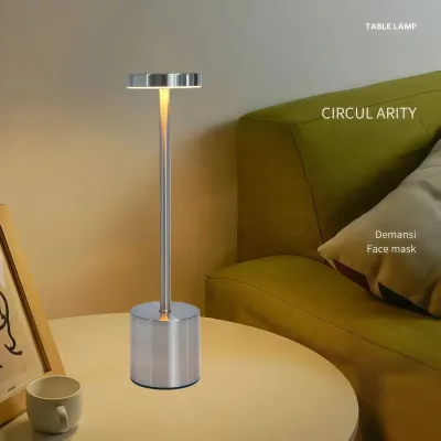 AIMO 【buy 1 take 1】3 Colors Rechargeable Led Table Lamp bar Lamp Dimmable lamp Touch Control Table Lamp Atmosphere Lights