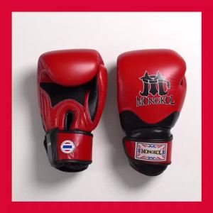 Mongkol BGM02 Breathable Genuine Leather Universal Muay Thai Boxing Gloves