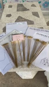 ก้านเสียบการ์ดอวยพร (Set10ชิ้น) สำหรับปักในช่อดอกไม้ หรือกระเช้าของขวัญ ก้านเสียบการ์ด ก้านใส่การ์ด - Lazada