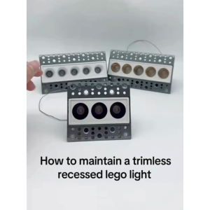 PLH Trimless Recessed Linear Lego Light with Replaceable Light Source 10W/20W