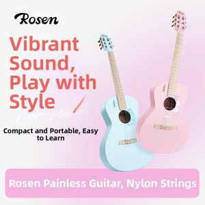 Rosen | Beginner Acoustic Folk Guitar for Girls and Kids