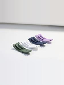 Mens Watch Band Built-In Steel Plate Fluorine Rubber Strap Yacht Gentleman Log 2024 Winter Collection Medium Thickness Matte