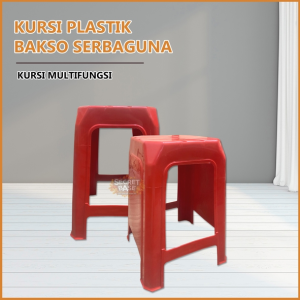 KURSI BAKSO IKLAN - Bangku Plastik / Kursi Duduk / Kursi Plastik Murah