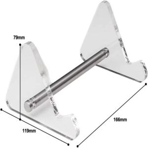 Acrylic Keyboard Display Stand High Aesthetic Value Transparent Black Mechanical Keyboard New Internet Famous Storage Rack Game Console