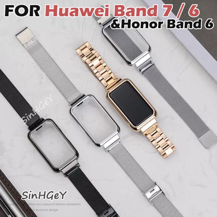 Metal Strap For Huawei Band 8 7Pro NFC Metal Stainless Steel Strap ...