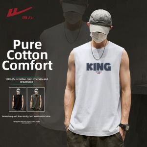 Warrior | Loose Fit Mens Vest Cotton L