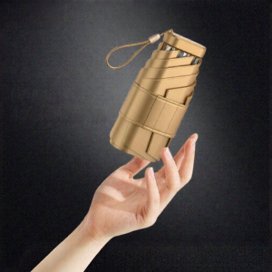 Compact Lightweight 6-Fold Womens Sun Umbrella