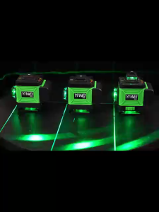 【5 years warranty】2 batteries 8/12/16 Line 4D Laser level 360°Rotary Auto levelling Waterproof Green Light Laser meter Level laser
