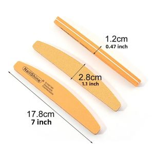 Bộ Dũa Móng Tay Hai Mặt Nhiều Màu Sắc 10/30 Cái Bộ Dụng Cụ Đánh Bóng Móng Tay Dũa Móng Làm Mịn Móng Dùng Cho Chăm Sóc Móng Tay Và Chân