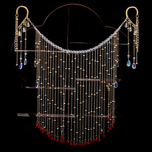 Tự Làm Phụ Kiện Tóc Phong Cách Cổ Điển Cho Phụ Nữ Phụ Kiện Tóc Dài Tua Rua Thanh Lịch Phụ Kiện Tóc Cao Cấp Phụ Kiện Tóc Thanh Lịch