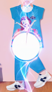 Kids Terno For tshirt+pants Girls Set Babae Cartoon Clothing Child Tops UGA058