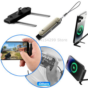 1/2/3PCS Type C Phone Charging Bracket Adapter 240W Fast Charging OTG Type-C Male to USB-C Female Converter With foldable Holder