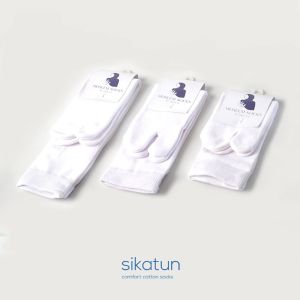 FatimahOutfithijab - Kaos Kaki Wanita Jempol Polos Panjang dan Tebal  Warna Warni Premium