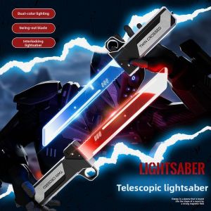 Creative LED Light Sword Rotating Children Gift