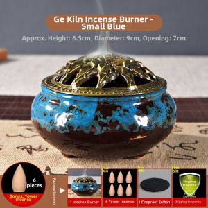 YICHENGXUAN | Indoor Incense Burner Ceramic Tea Ceremony Large Ornament