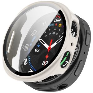 PEO | Tempered Glass+Case for Samsung Galaxy Watch 8 44mm 40mm Full PC bumper Cover Screen Protector Galaxy Watch 8Classic Accessories
