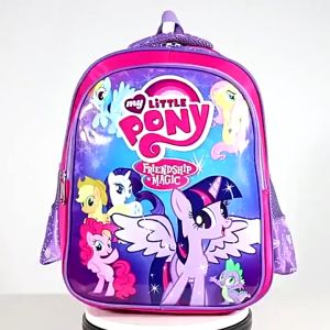 LNL Kuromi School Bag Primary School Backpack Beg Sekolah Perempuan Bag Sekolah Kuromi Bagpack Budak 库洛米书包 書包小學生女