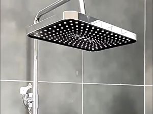 Sincecu Pressurized Shower Head Bathroom Top Jet Tub Large Spout Single Rain Fixing Area 12nch 360° Rotation