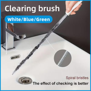 1PC The Drain Cleaning Brush Is Flexible Adaptable Can Bend To Clean Hair Debris It Is Suitable For Cleaning Kitchens Bathrooms