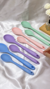 Silico Sendok Sayur Silikon Tahan Panas / Centong Sayur Silikon Sendok Makan