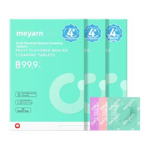 MEYARN | Efficient Cleaning Orthodontic Retainer And Invisible Aligners Cleaner Tablets