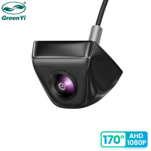 GreenYi AHD 1920x1080P Car Rear View Camera Full HD Night Vision 170° Fisheye Lens Vehicle Reversing Front Cam C818