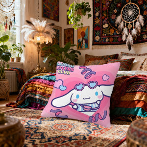 Sanrio | Sanrio Cinnamoroll Pillowcase toon Gift Cushion Cover Bedroom Home Sofa Chair Seat Decor pillow case