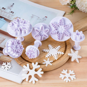 Spring Loaded Baking Cookie Cutter Cake Decoration Sugar Art Press Mold Full Set Floral Design Kitchen Cooking Tools