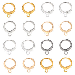 10ชิ้น11มิลลิเมตรเงินทองทองเหลืองทองเหลืองฝรั่งเศสต่างหูตะขอเกี่ยวต่างหูตะขอเกี่ยวต่างหูสำหรับเครื่องประดับทำเครื่องเพชร DIY