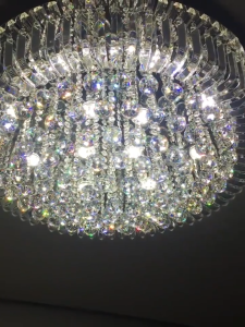 Better Light Crystal ceiling light luxurious modern design LED ceiling light dimming for living room bedroom villa ceiling light Advanced Crystal Indoor Lighting