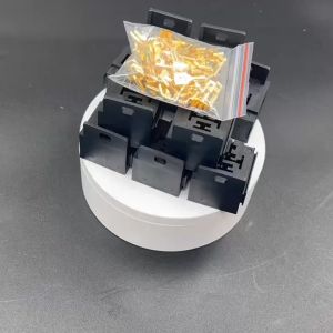 10Pcs/set 5 Pin Car Relay Socket 12V/24V 30A-80A Auto Relay Socket Holder With Copper Terminal