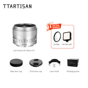 TTArtisan | Silver Full-Frame Lens 40mm F2 L Mount