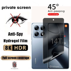 Full Cover Privacy Hydrogel Film For OPPO A6X 4G 5G 2025 Screen Protector private screen