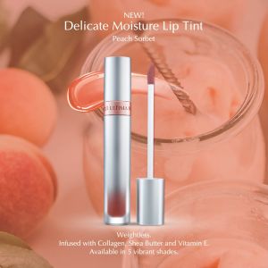 Ultima II - Delicate Moisture Liptint Lipstik Satin Tahan Lama Dan Melembapkan Pilihan Warna Berry Dan Pastel - Lazada