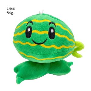 Bandai | New Plants Vs Zombies Stuffed Toys Sunflower WallNut Cherry Peashooter Potato Mine Chomper Snow Pea Plush Birthday Gift For Kids
