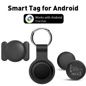 Smart Android Tracker Work with Googles Find Hub App for Samsung Moto Finder Items Security Locator Protective Shell Optional