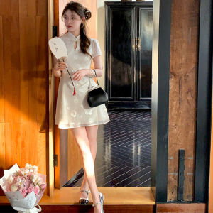 CHOUXIE | Premium Elegant Resort Style New Chinese Design Cheongsam Dress
