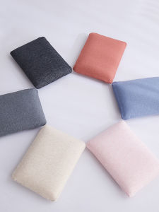 Ultra-Thin Memory Foam Pillow Small Portable Office Nap Pillow Student Baguette Pillow Travel Pillow Multi-Functional Rectangular Shape
