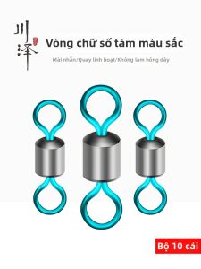 CHUANZE | Nối Mồi Cá Hình 8 Tốc Độ Cao Inox Nhật Bản