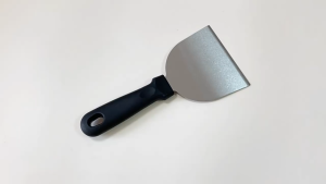 Kitchen Utensils Cooking Spatula Turner Stainless Steel Pizza Spatula Dough Cutter Short Pizza Peel