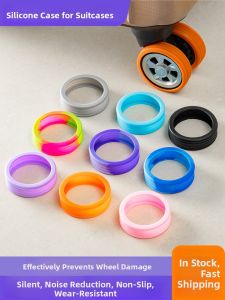 JIFANPAUL | Silent Replacement Rubber Wheel Protectors for Luggage